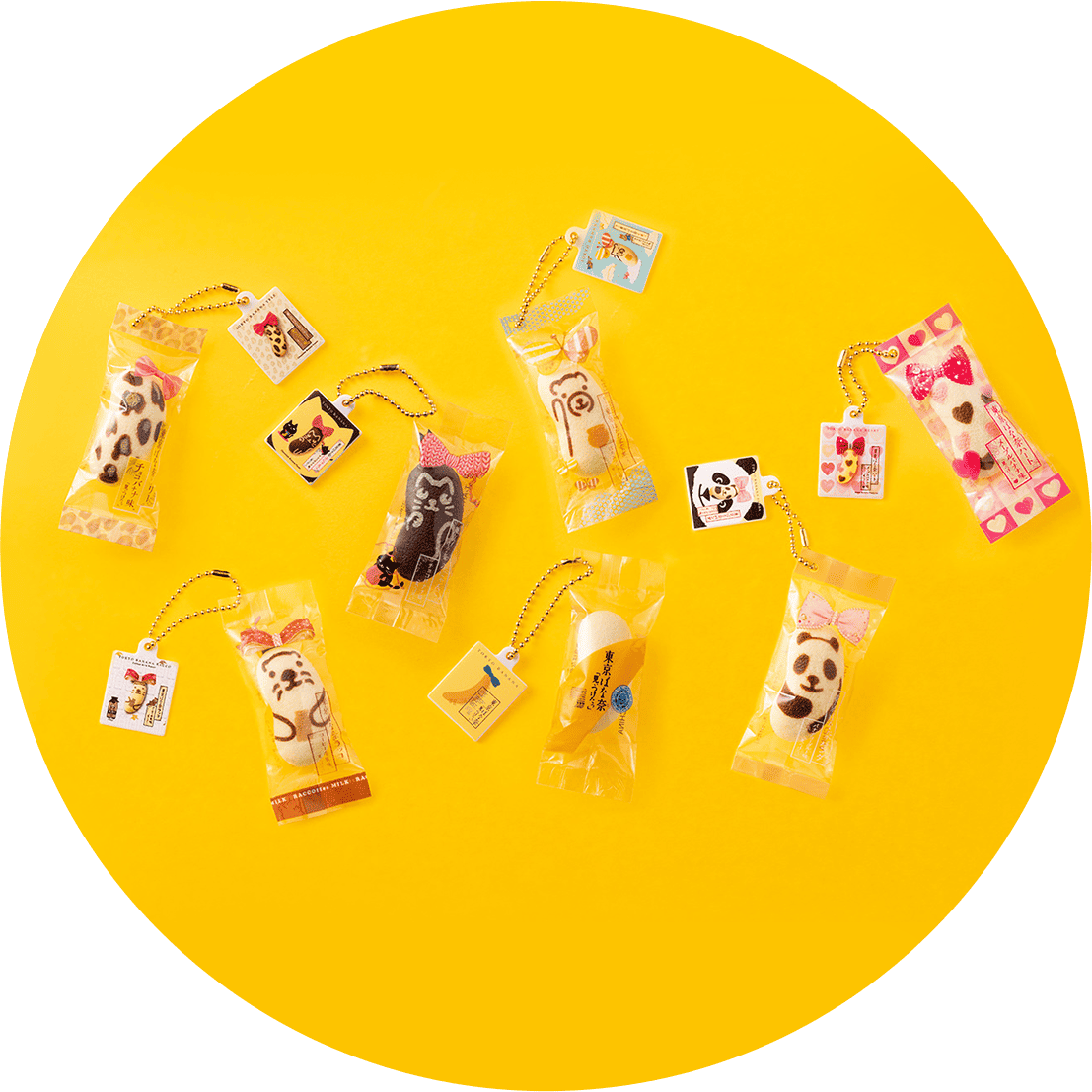 東京ばな奈スクイーズマスコット