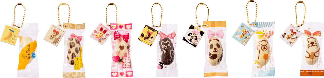 東京ばな奈スクイーズマスコットイメージ