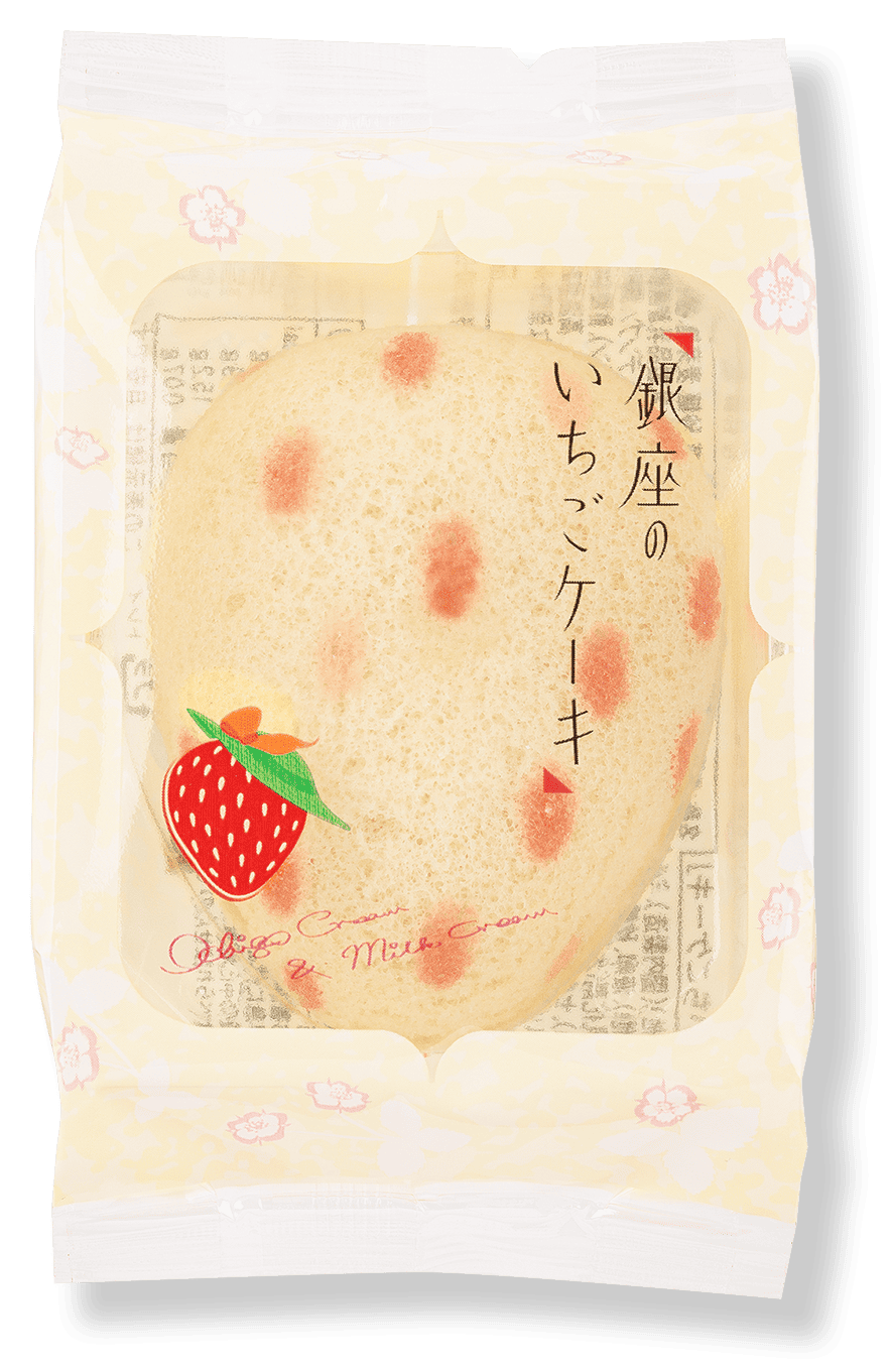 銀座のいちごケーキ」｜東京ばな奈ワールド
