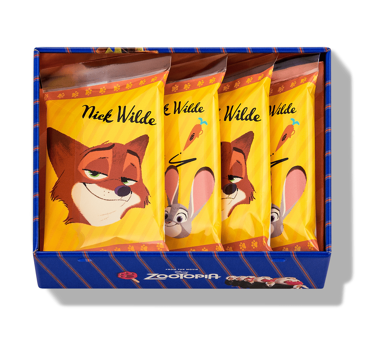 ズートピア/ショコラサンド「見ぃつけたっ」4枚入 パッケージA画像