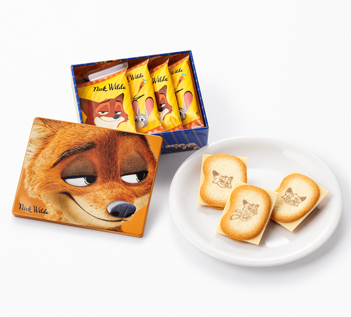 ズートピア/ショコラサンド「見ぃつけたっ」4枚入 パッケージA画像