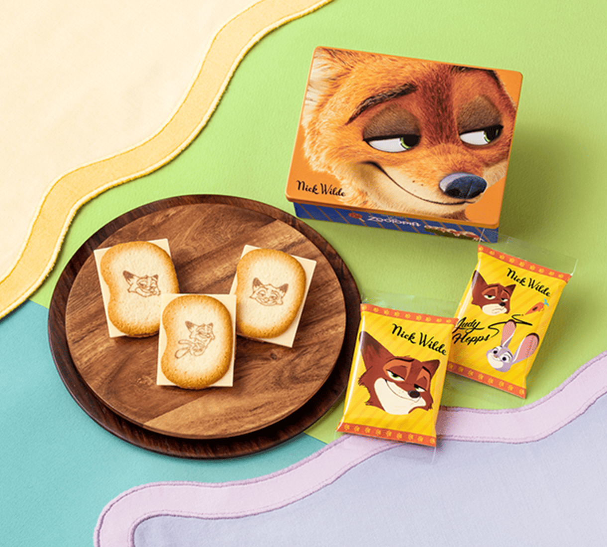 ズートピア/ショコラサンド「見ぃつけたっ」4枚入 パッケージA画像