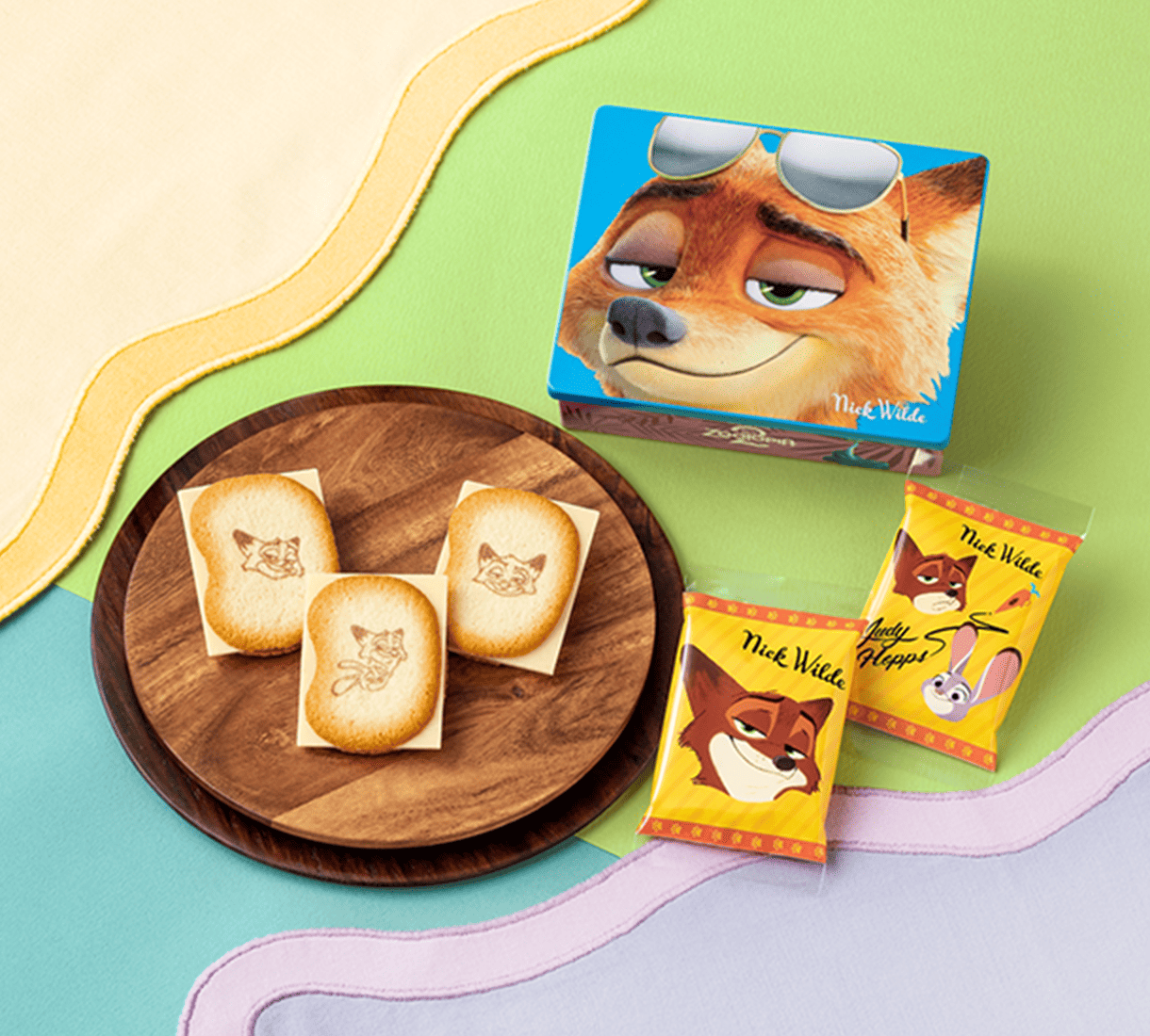 ズートピア/ショコラサンド「見ぃつけたっ」4枚入 パッケージB画像