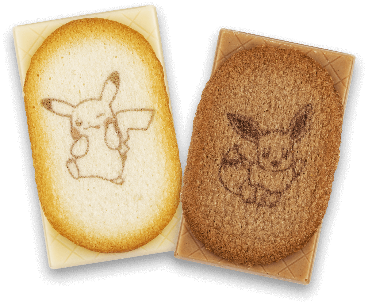 はみ出しチョコのクッキーサンド