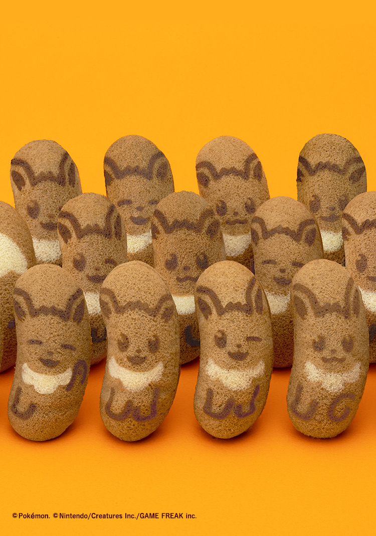 イーブイ東京ばな奈「見ぃつけたっ」 キャラメルモフアート味