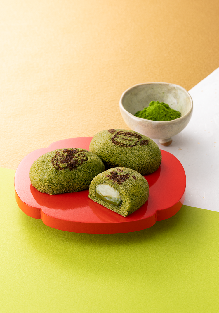 東京ばな奈ワールド×伊藤久右衛門　お抹茶ケーキ