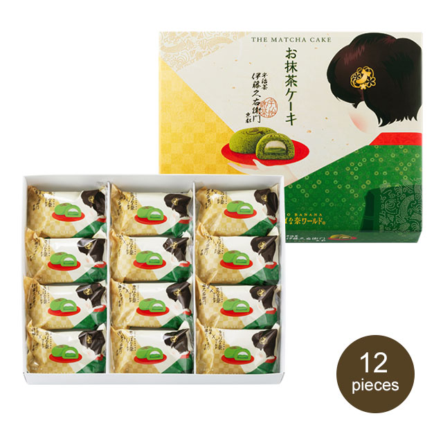 เค้กชาเขียวมัตจะ จาก "โตเกียวบานาน่าเวิลด์" และ "เกียวโต คิวมอน อิโต้ -Itohkyuemon-" 3