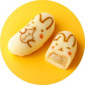 東京香蕉蛋糕 米粉做的！萌兔香蕉卡士達原味