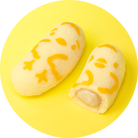 TOKYO BANANA PIYO LEMON Banana Custard Cream with Lemon Scent