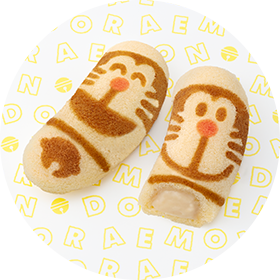 哆啦A夢 東京芭娜娜　東京香蕉蛋糕 香蕉卡士達奶油原味 