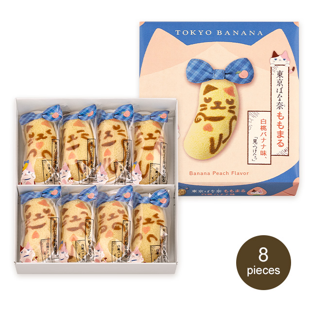 TOKYO BANANA The Calico Cat White Peach & Banana Flavor 3