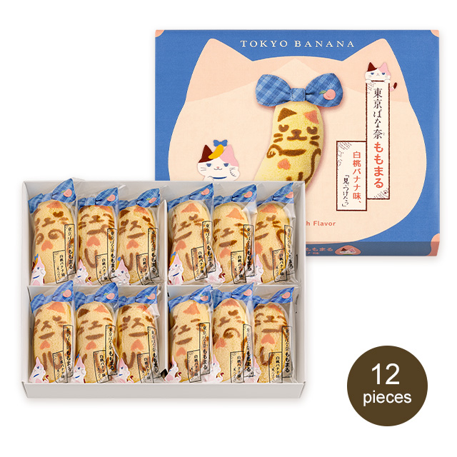 TOKYO BANANA The Calico Cat White Peach & Banana Flavor 4
